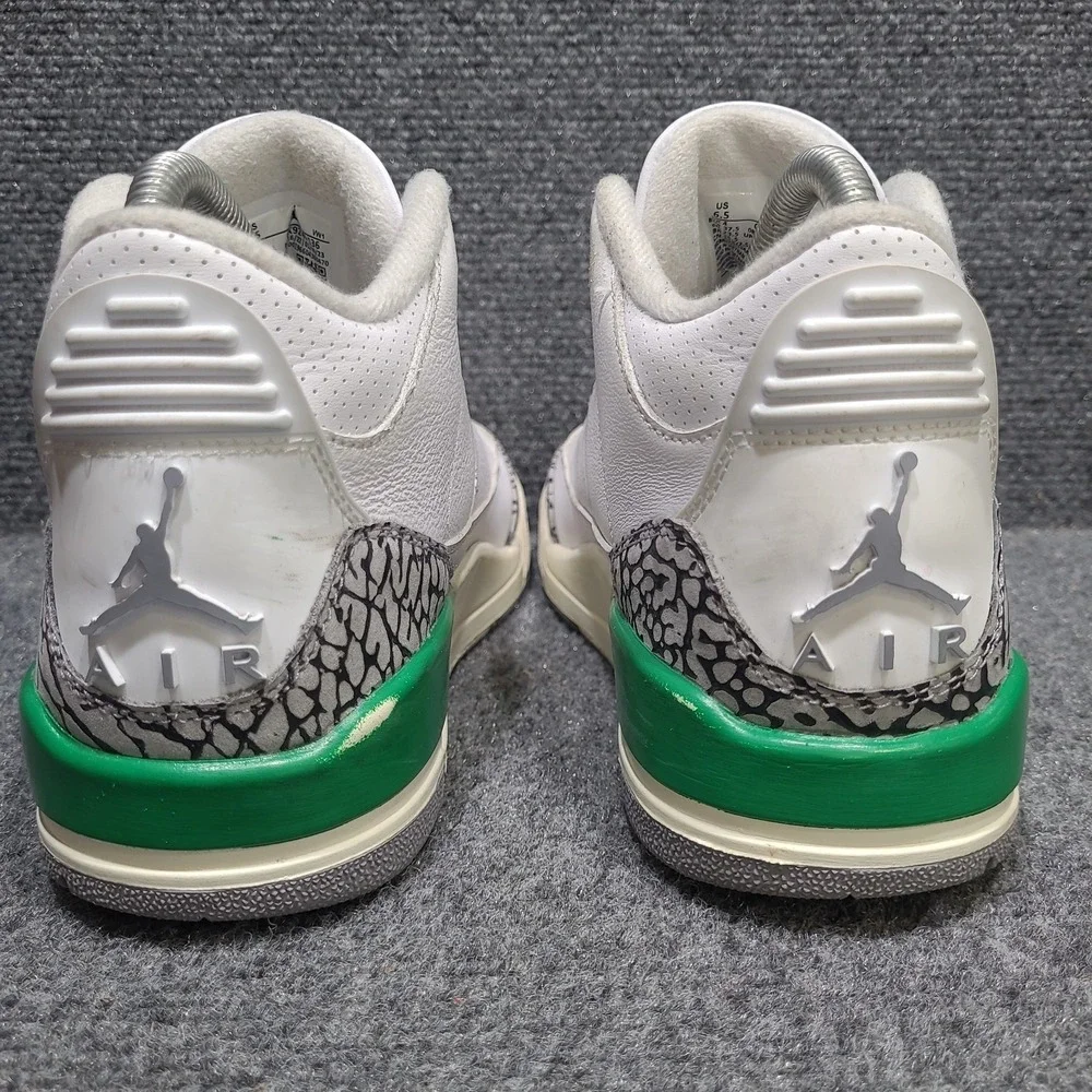 Air Jordan 3 Retro Lucky Green Style # CK9246-136‎ Women's Size 6.5